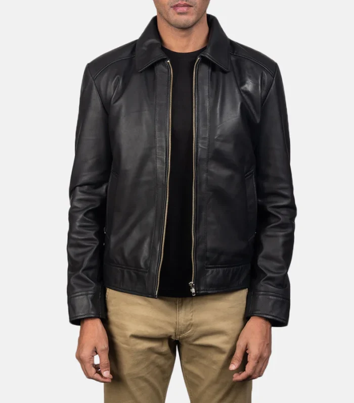 Inferno Black Leather Jacket